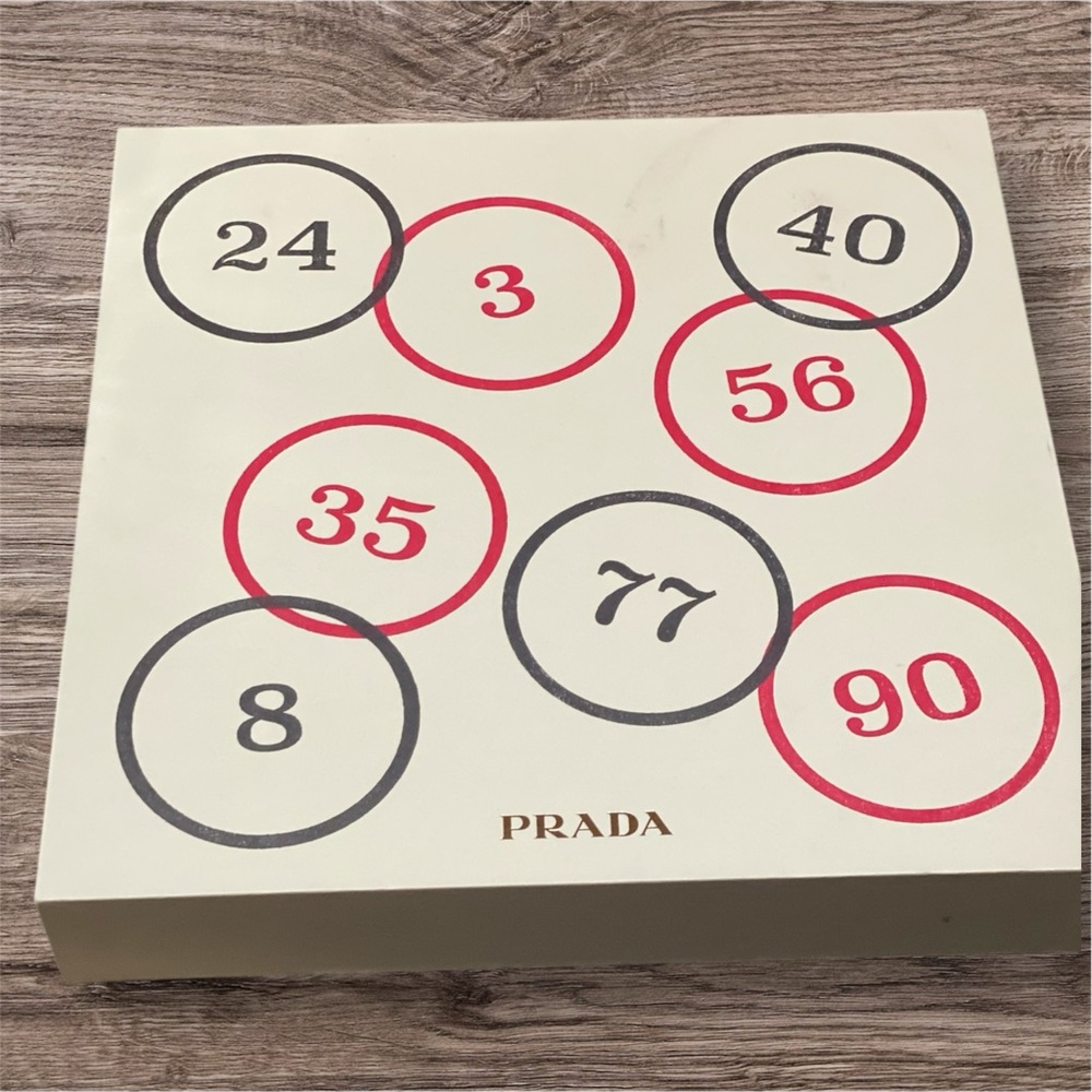 Prada limited Edition Tombola (Bingo) Game - Picture 2 of 8